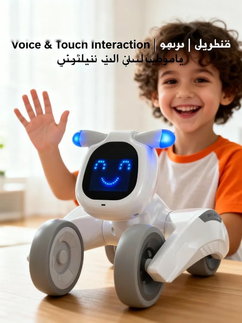 Smart Robot Dog Toy for Kids UAE – Programmable Interactive Pet with Voice & Gesture Control