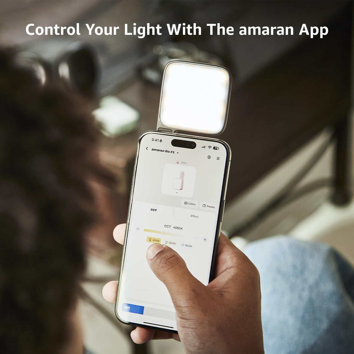 Magnetic Phone Light with Adjustable LED Brightness for Content Creators UAE