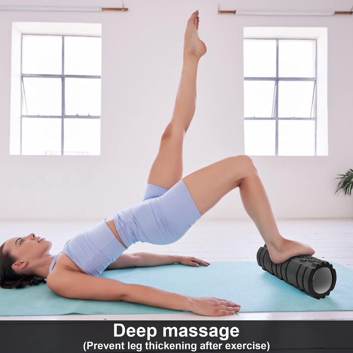 Foam Roller for Muscle Massage, Yoga, Physiotherapy and Stretching in UAE
