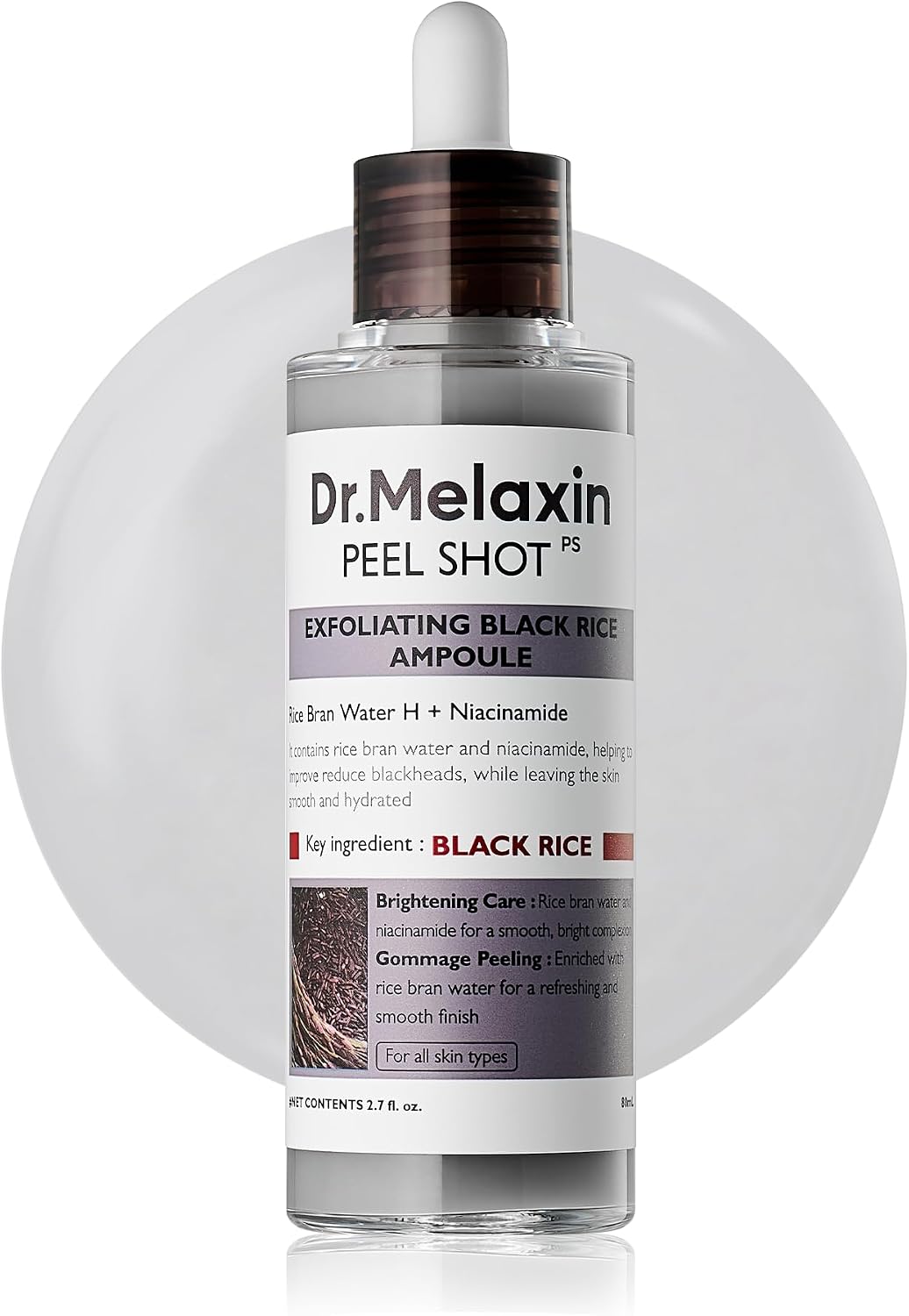 Dr. Melaxin Peel Shot Gomage Ampoule for Pores, Blackheads and Exfoliation UAE