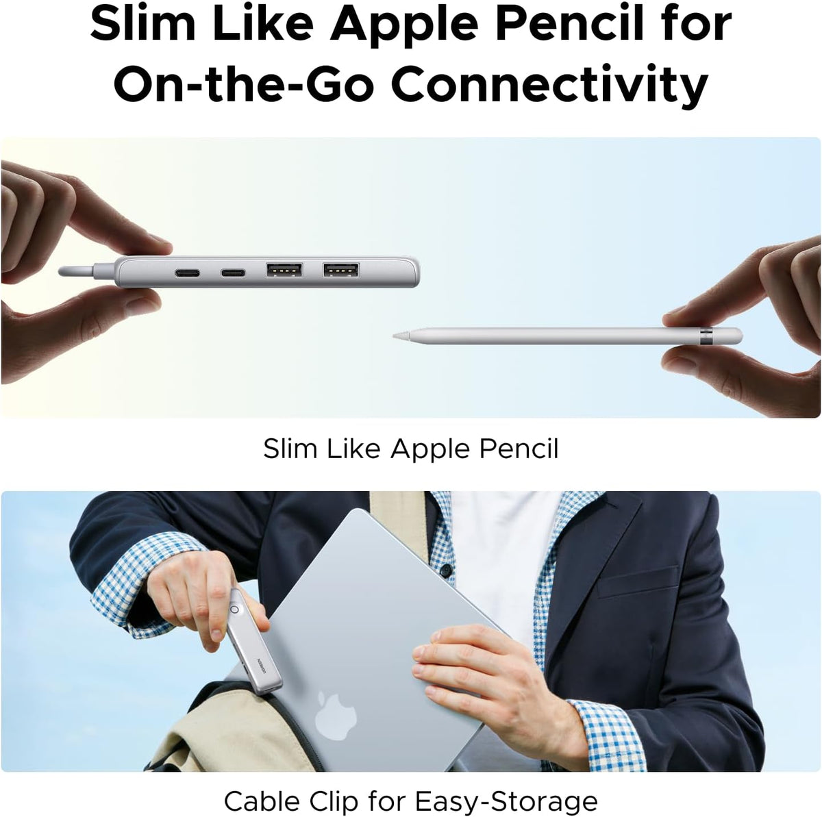 5-in-1 USB-C Hub with 4K HDMI, 85W Charging and 10Gbps Data Transfer UAE