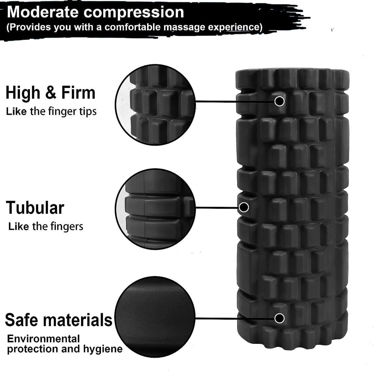 Foam Roller for Muscle Massage, Yoga, Physiotherapy and Stretching in UAE