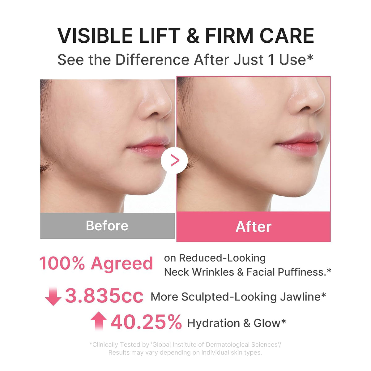 Medicube PDRN Collagen Gua Sha Neck Wrinkle Cream for Firming and Contouring