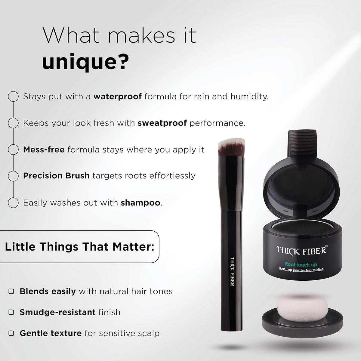 Hair Root Touch Up Powder UAE, Water-Resistant Hair Loss Concealer for Women