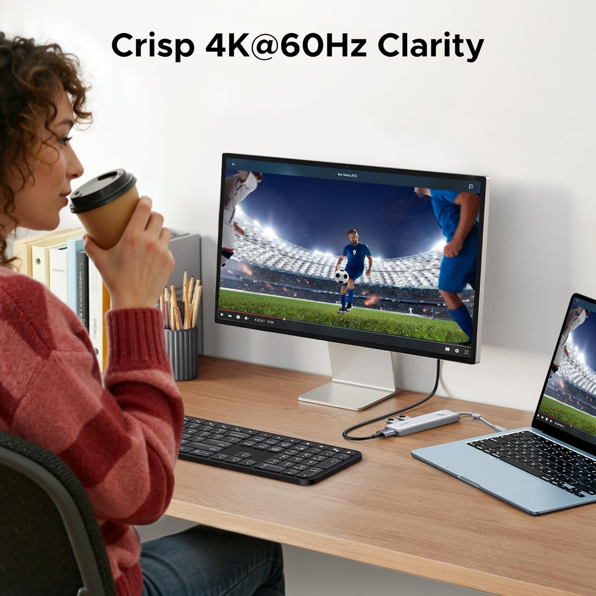 5-in-1 USB-C Hub with 4K HDMI, 85W Charging and 10Gbps Data Transfer UAE