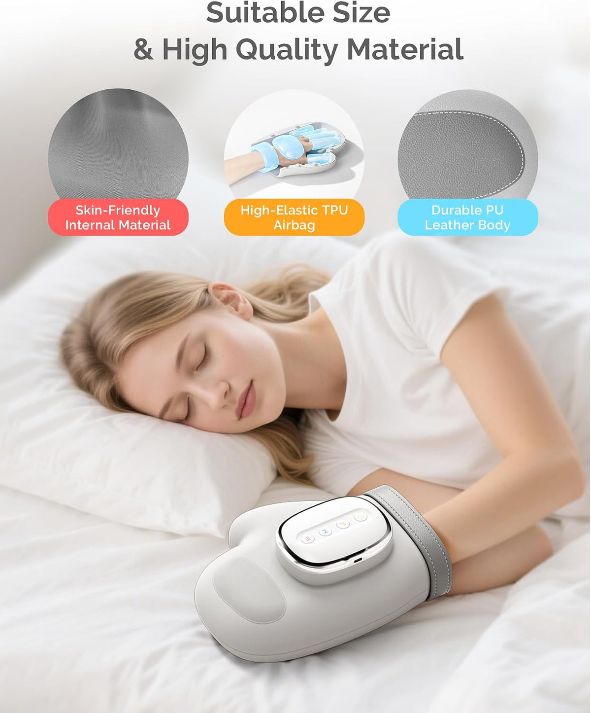 Intelligent Hand Massager with Heat Compression for Pain Relief in UAE