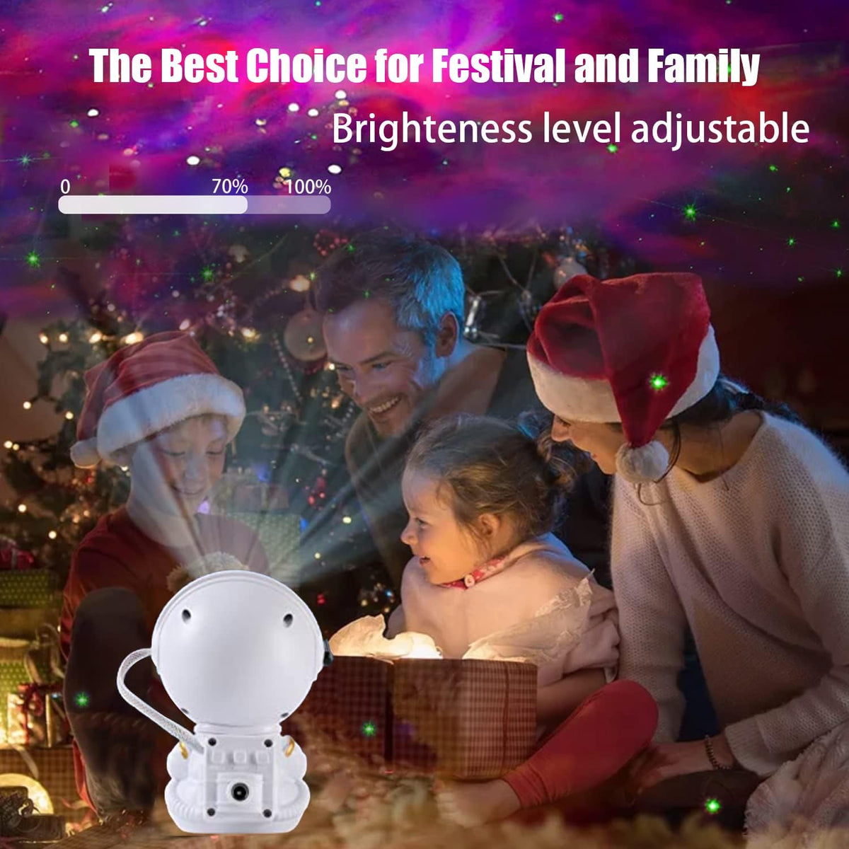 Astronaut Galaxy Projector Night Light for Bedroom, Kids Room and Ceiling Decoration UAE