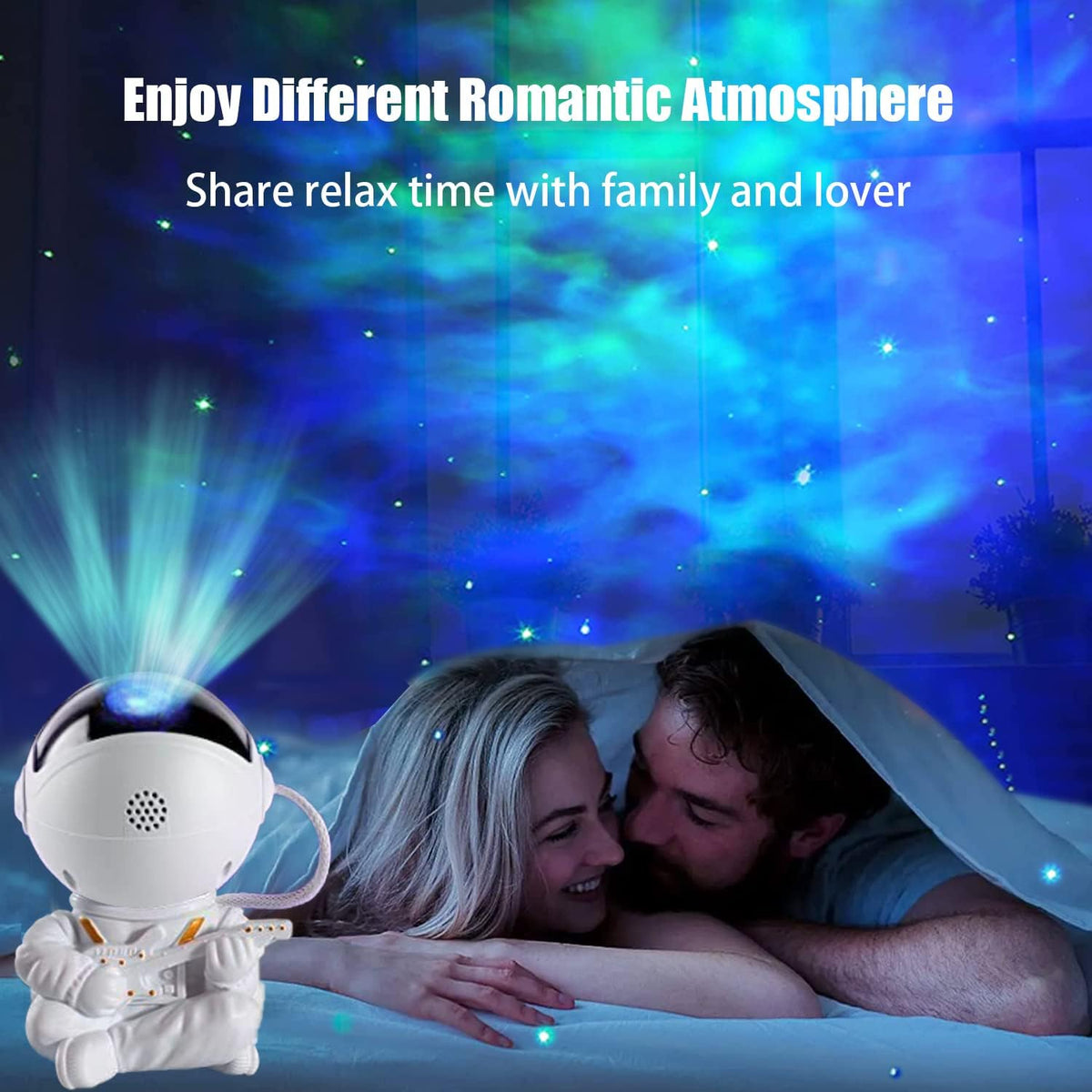 Astronaut Galaxy Projector Night Light for Bedroom, Kids Room and Ceiling Decoration UAE