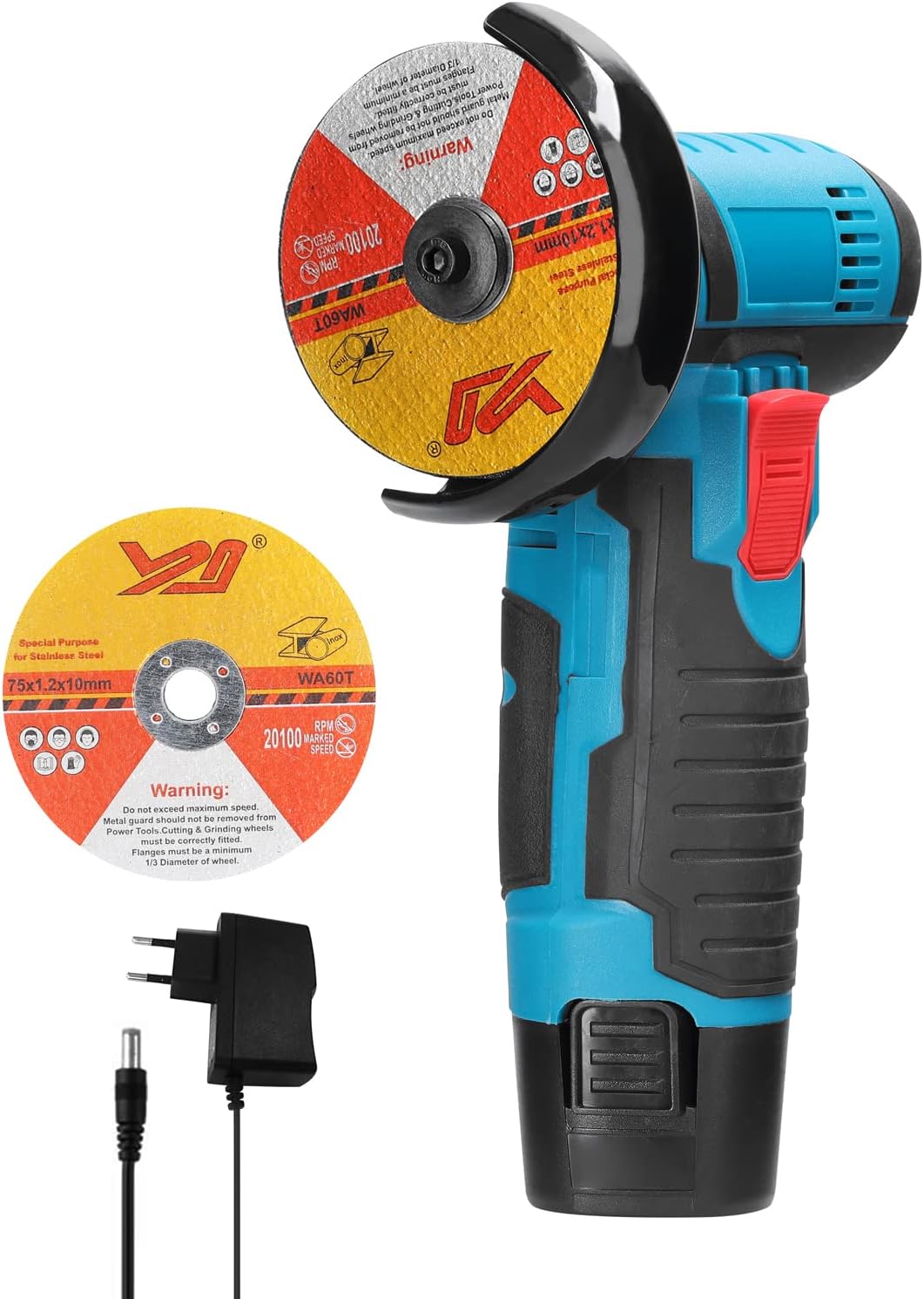 12V Cordless Angle Grinder for Cutting, Grinding and Polishing in UAE