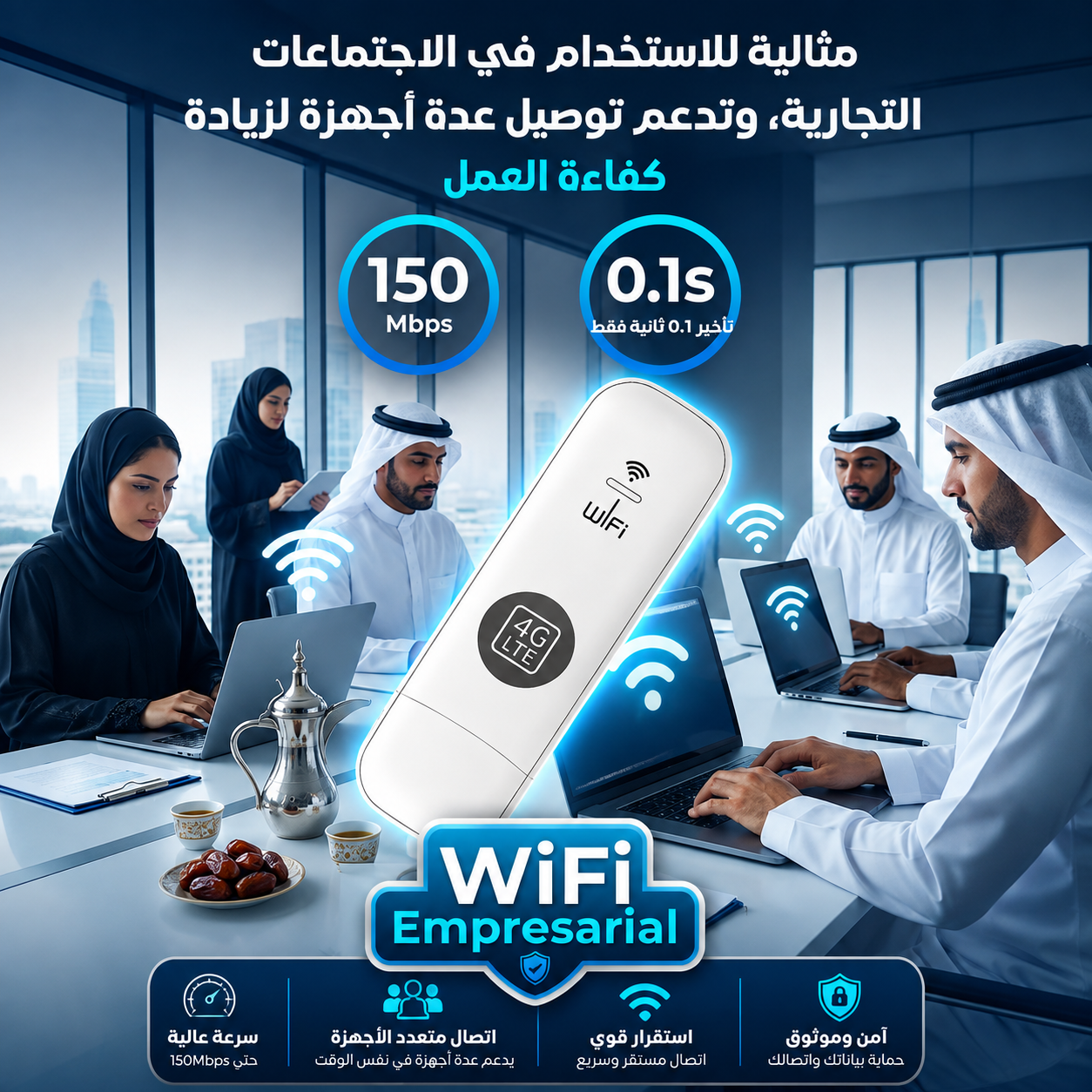 High-speed portable Wi-Fi that supports all networks, free for life.