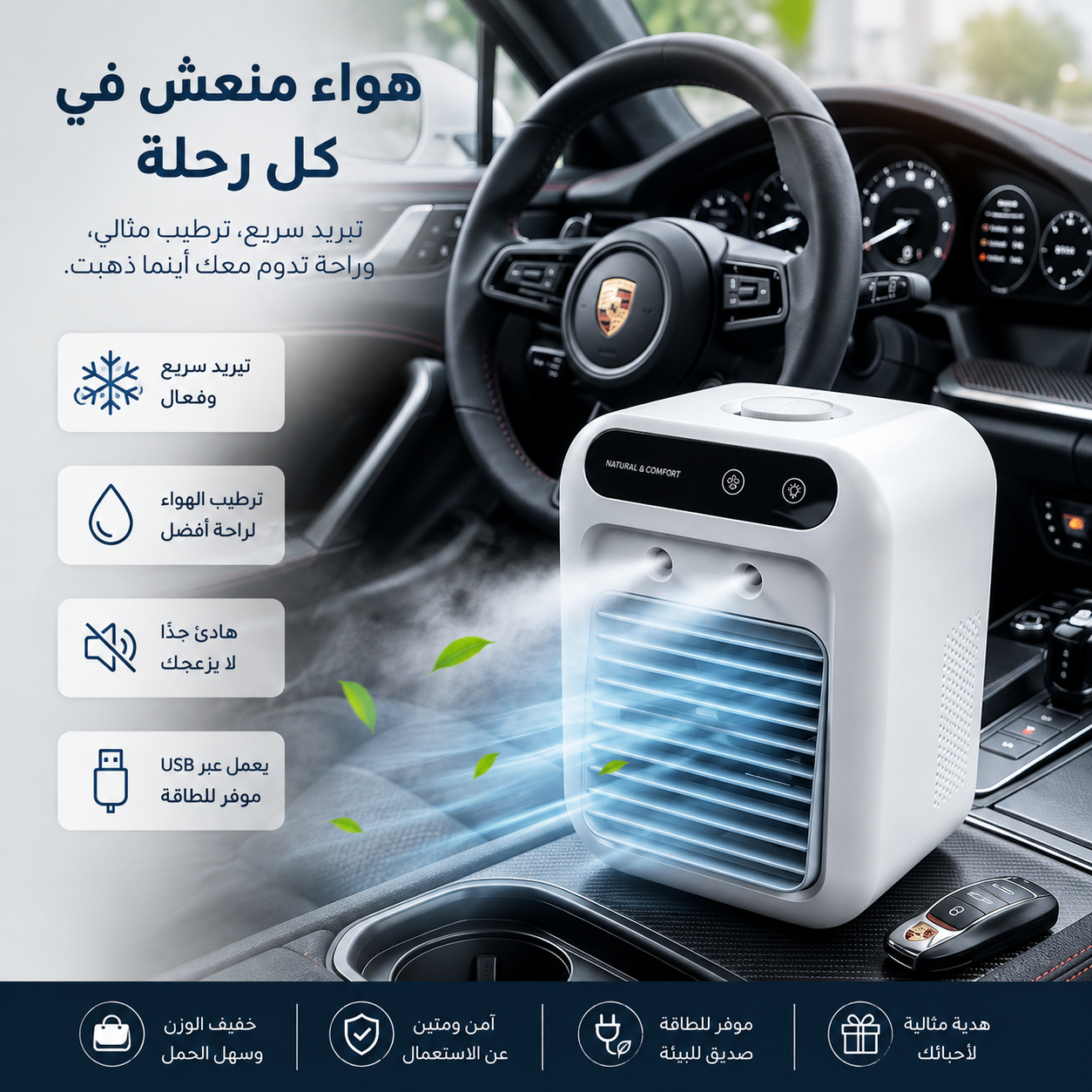 New air conditioning fan