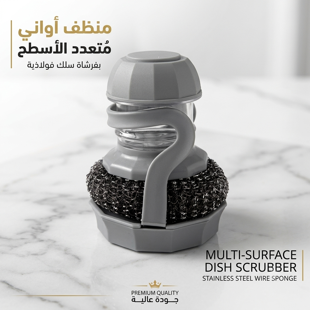 Liquid Adding Pot Washing Brush