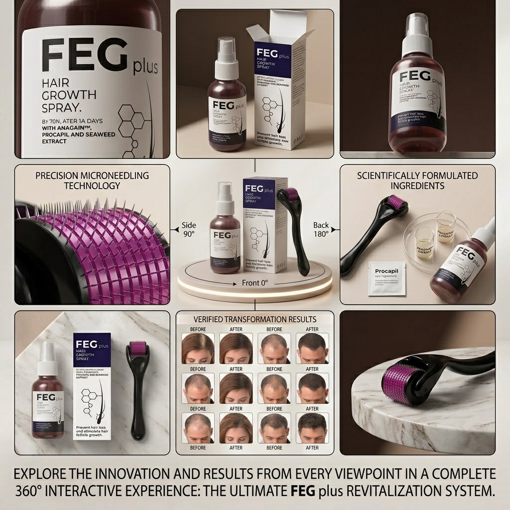 FEG Plus Ultimate Hair Regrowth Kit
