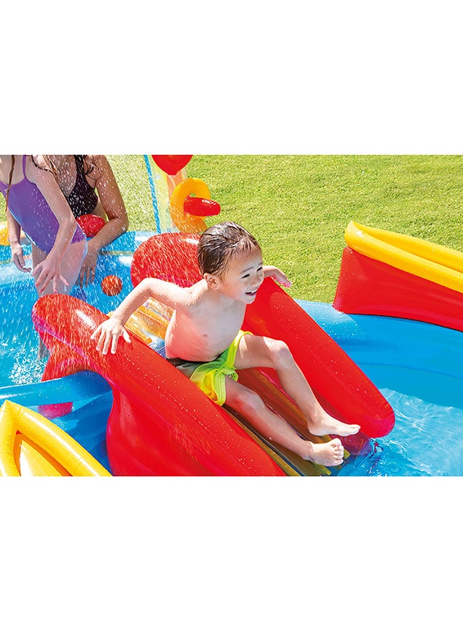 Intex Rainbow Ring Play Center Kiddie Pool for Kids UAE