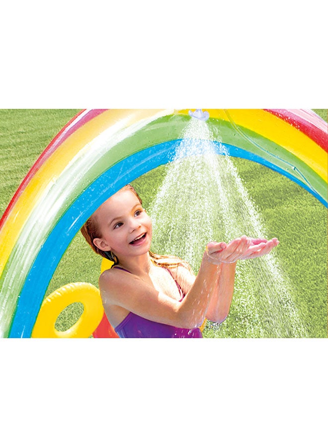 Intex Rainbow Ring Play Center Kiddie Pool for Kids UAE