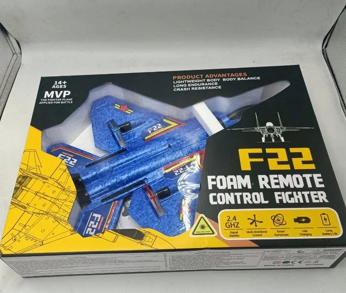 MVP F22 Foam Remote Control Fighter – Lightweight RC Plane