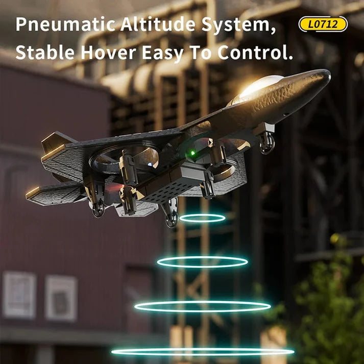 L0712 Fighter-Shaped RC Quadcopter – 360° Stunts