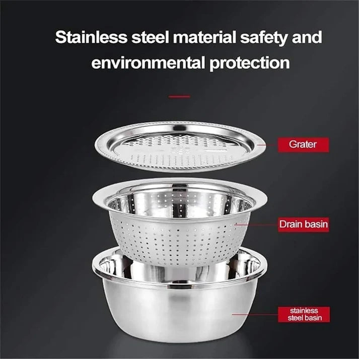 3 pc stainless steel prep set