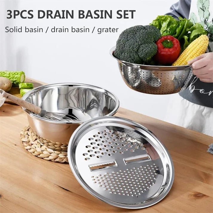 3 pc stainless steel prep set